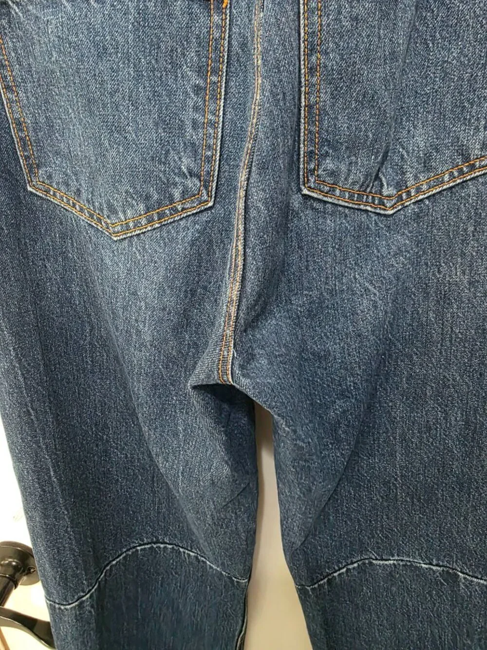 Revice Patchwork Jeans‎ Women’s Size 28 Made in USA Straight Leg High Rise